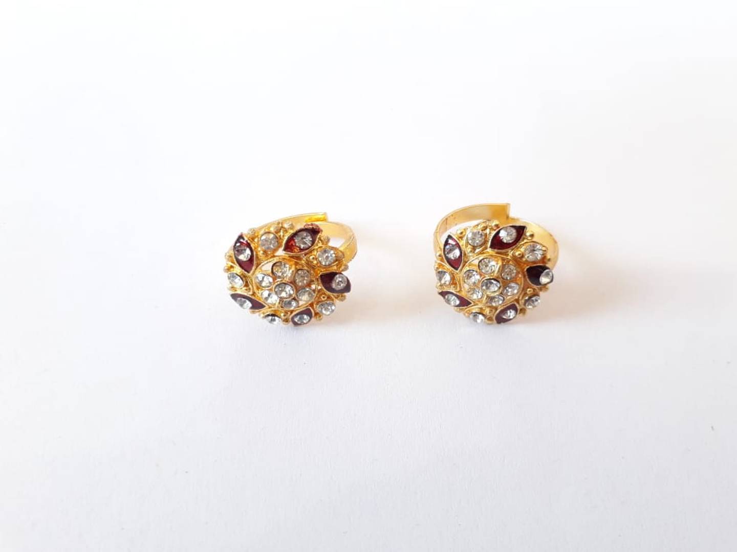 Golden Brass Toe Ring